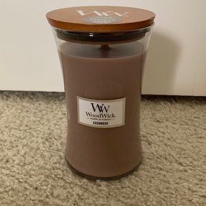 WoodWick cashmere candle